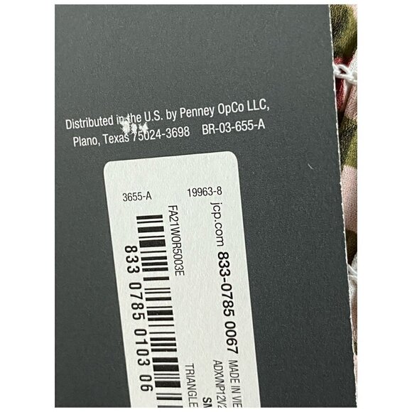 NWT Worthington Blouse Boho Chic Trendy Shirred High Neck Balloon Ruffle LS S m - Picture 3 of 9